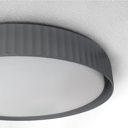 Brilagi - светодиодный потолочный светильник LUCIA LED/24W/230V, Ø 31 см, серый