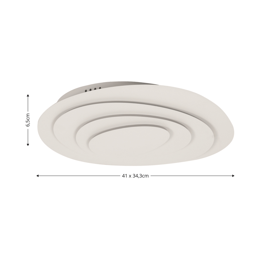 Brilagi - диммируемый потолочный светильник MODERN MINI LED/48W/230V 3000-6000K 41x34,3 cm + пульт дистанционного управления