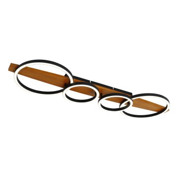 Brilagi - светодиодный потолочный светильник PLANK LED/35Вт/230В/4000К 30x100 см дерево