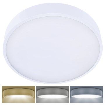 Brilagi - светодиодный потолочный светильник POOL LED, 48 Вт, 230 В, 3000/4500/6000 К, диаметр 40 см, белый