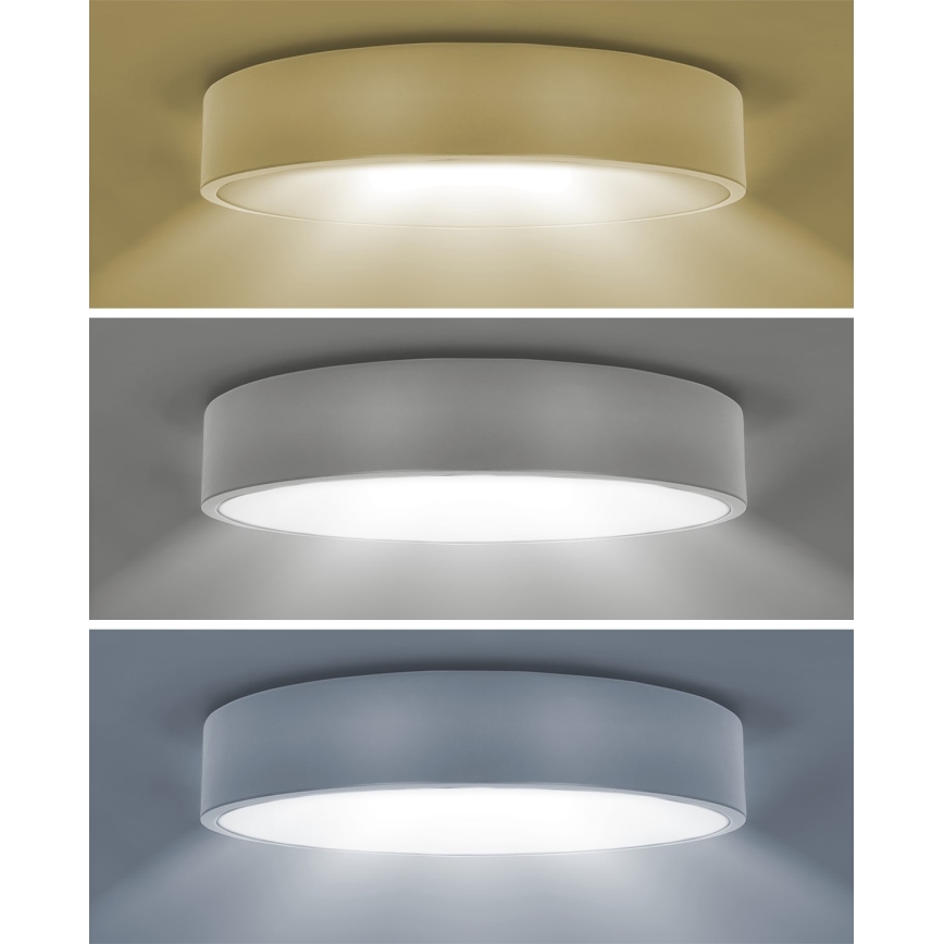 Brilagi - светодиодный потолочный светильник POOL LED, 48 Вт, 230 В, 3000/4500/6000 К, диаметр 40 см, белый