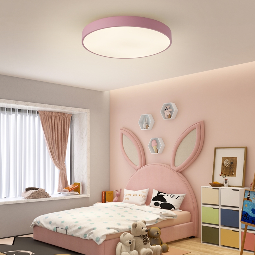 Brilagi - LED потолочный светильник POOL LED/60W/230V 3000/4000/6000K диам. 60 см розовый