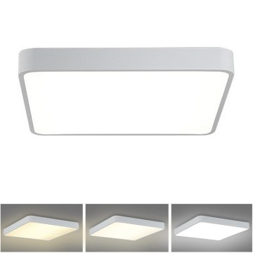 Brilagi - Светодиодный потолочный светильник POOL SQUARE LED/36W/230V 3000/4500/6000K 40x40 см белый