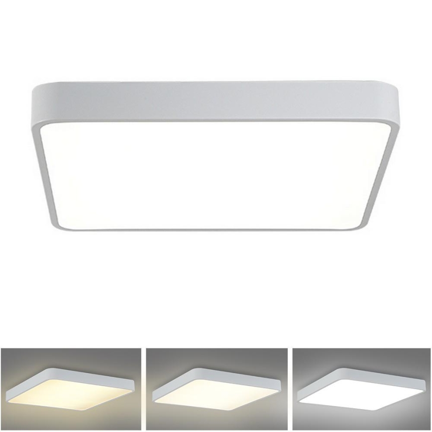 Brilagi - Светодиодный потолочный светильник POOL SQUARE LED/36W/230V 3000/4500/6000K 40x40 см белый