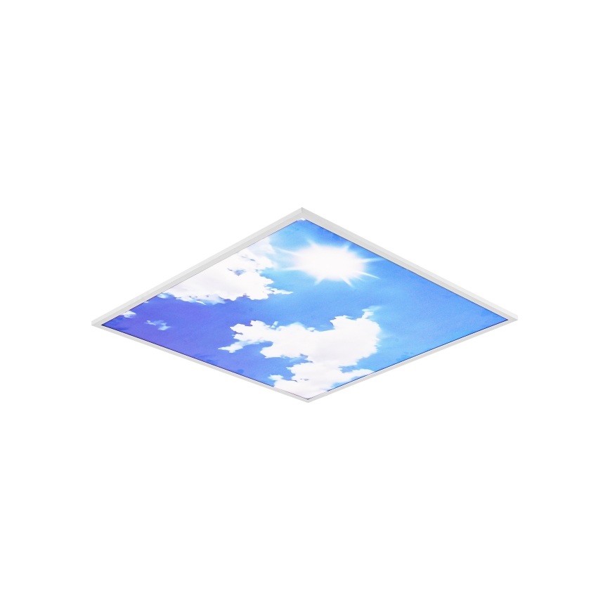 Brilagi - светодиодный потолочный светильник SLIMFRAME LED/58 Вт/230 В 60x60 см серебристый/синий