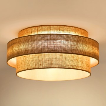 Brilagi - Светодиодный потолочный светильник SPACE YUTE LED/12W/230V диаметр 50 см 3000K/4000K/6400K бежевый