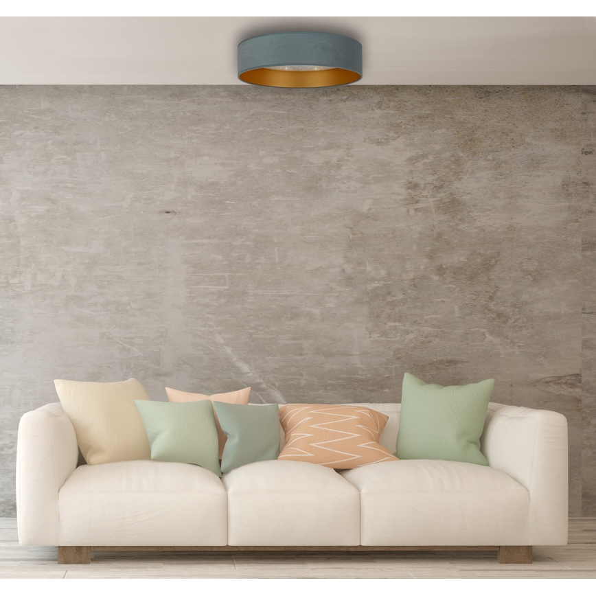 Brilagi - Светодиодный потолочный светильник VELVET STAR LED/24W/230V диаметр 40 см 3000K/4000K/6400K мятный/золотистый