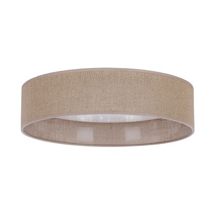 BRILAGI - Светодиодный потолочный светильник VELVET STAR LED/24W/230V диаметр 40 см 3000K/4000K/6400K коричневый