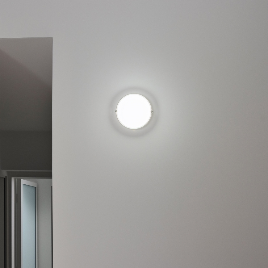 Brilagi - Светодиодный потолочный промышленный светильник SIMA LED/12W/230V IP65 белый