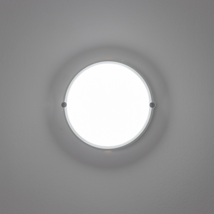 Brilagi - Светодиодный потолочный промышленный светильник SIMA LED/12W/230V IP65 белый