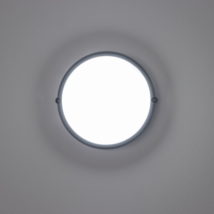 Brilagi - Светодиодный потолочный промышленный светильник SIMA LED/12W/230V IP65 черный