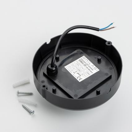 Brilagi - Светодиодный потолочный промышленный светильник SIMA LED/12W/230V IP65 черный