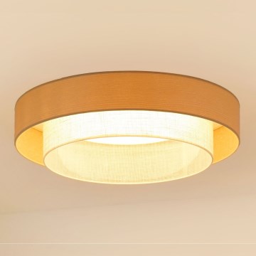 Brilagi - Светодиодный потолочный светильник ARIZONA BOHO LED/26W/230V диаметр 60 см бежевый