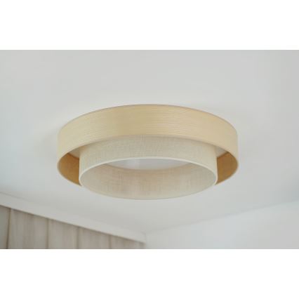Brilagi - Светодиодный потолочный светильник ARIZONA BOHO LED/26W/230V диаметр 60 см бежевый