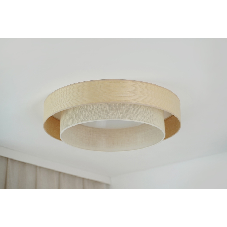 Brilagi - Светодиодный потолочный светильник ARIZONA BOHO LED/26W/230V диаметр 60 см бежевый