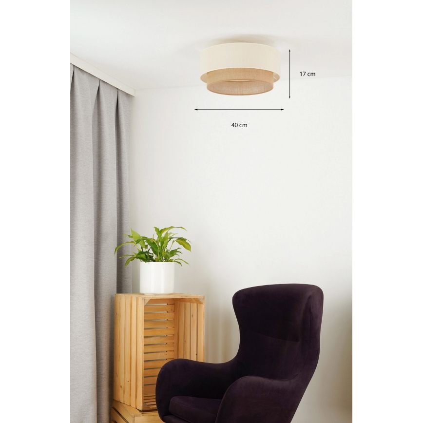 Brilagi - Светодиодный потолочный светильник BOHO STYLE 1xE27/15W/230V диаметр 40 см