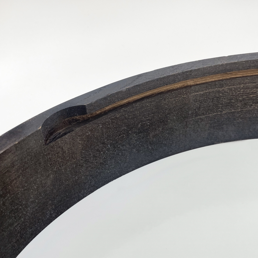 Brilagi - светодиодный потолочный светильник CARVALHO SMOKEY LED/36 Вт/230 В дуб Ø 47,5 см