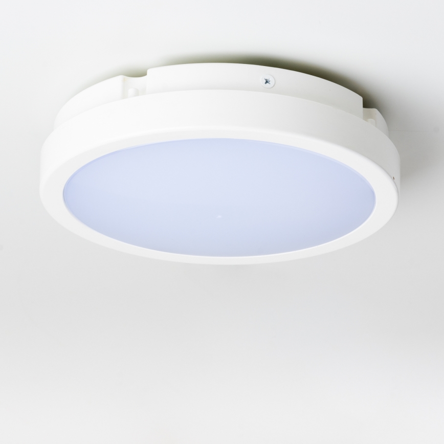 Brilagi - Светодиодный потолочный светильник для ванной комнаты PERA LED/18W/230V диаметр 22 см IP65 белый