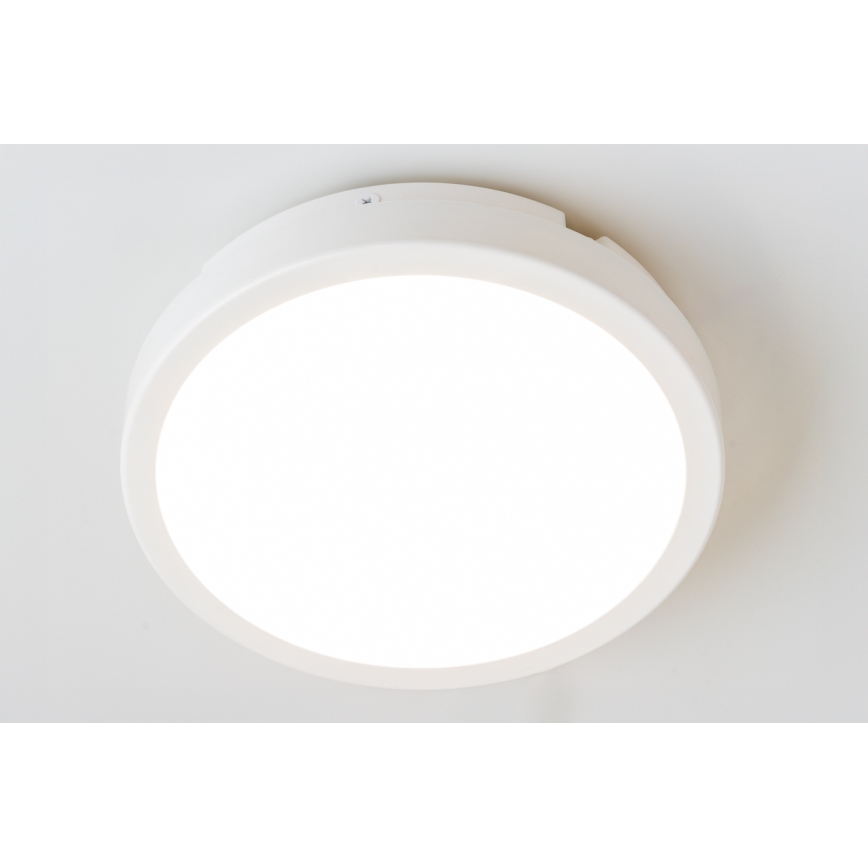 Brilagi - Светодиодный потолочный светильник для ванной комнаты PERA LED/18W/230V диаметр 22 см IP65 белый