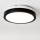 Brilagi - Светодиодный потолочный светильник для ванной комнаты PERA LED/18W/230V диаметр 22 см IP65 черный