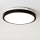 Brilagi - Светодиодный потолочный светильник для ванной комнаты PERA LED/24W/230V диаметр 28 см IP65 черный