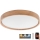 Brilagi - Светодиодный потолочный светильник MANAROLA SMART LED/36W/230V 2700-6500K дуб диаметр 51 см Wi-Fi + дистанционное управление Tuya