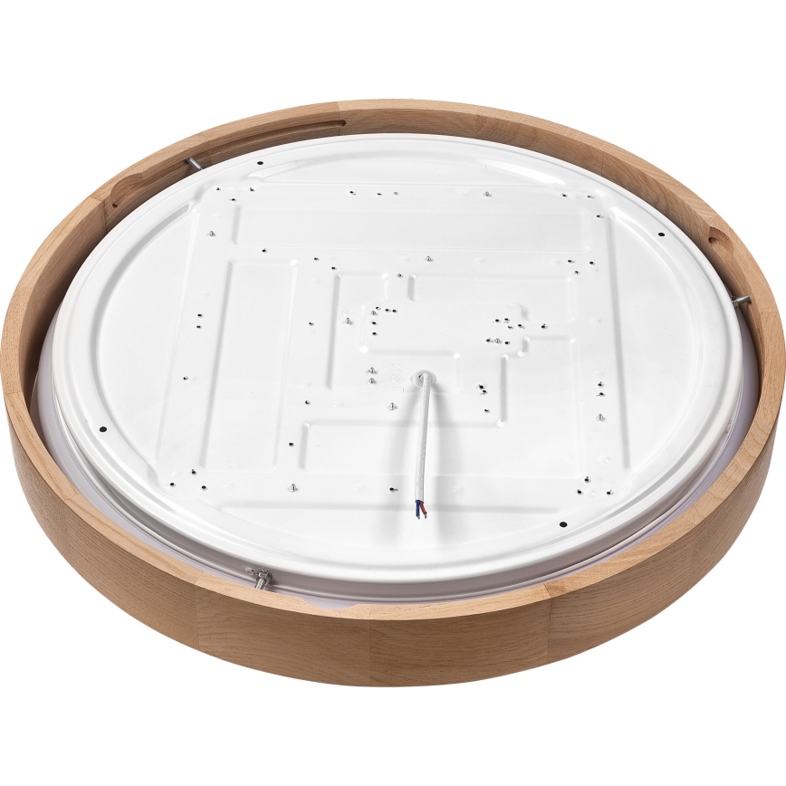 Brilagi - Светодиодный потолочный светильник MANAROLA SMART LED/36W/230V 2700-6500K дуб диаметр 51 см Wi-Fi + дистанционное управление Tuya