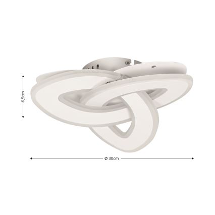 Brilagi - Светодиодный потолочный светильник с регулированием яркости MODERN MINI LED/49W/230V 3000/4000/6000K + дистанционное управление