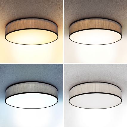 Brilagi - Светодиодный потолочный светильник с регулированием яркости AURORA LED/48W/230V 3000-6500K диаметр 40 см + дистанционное управление