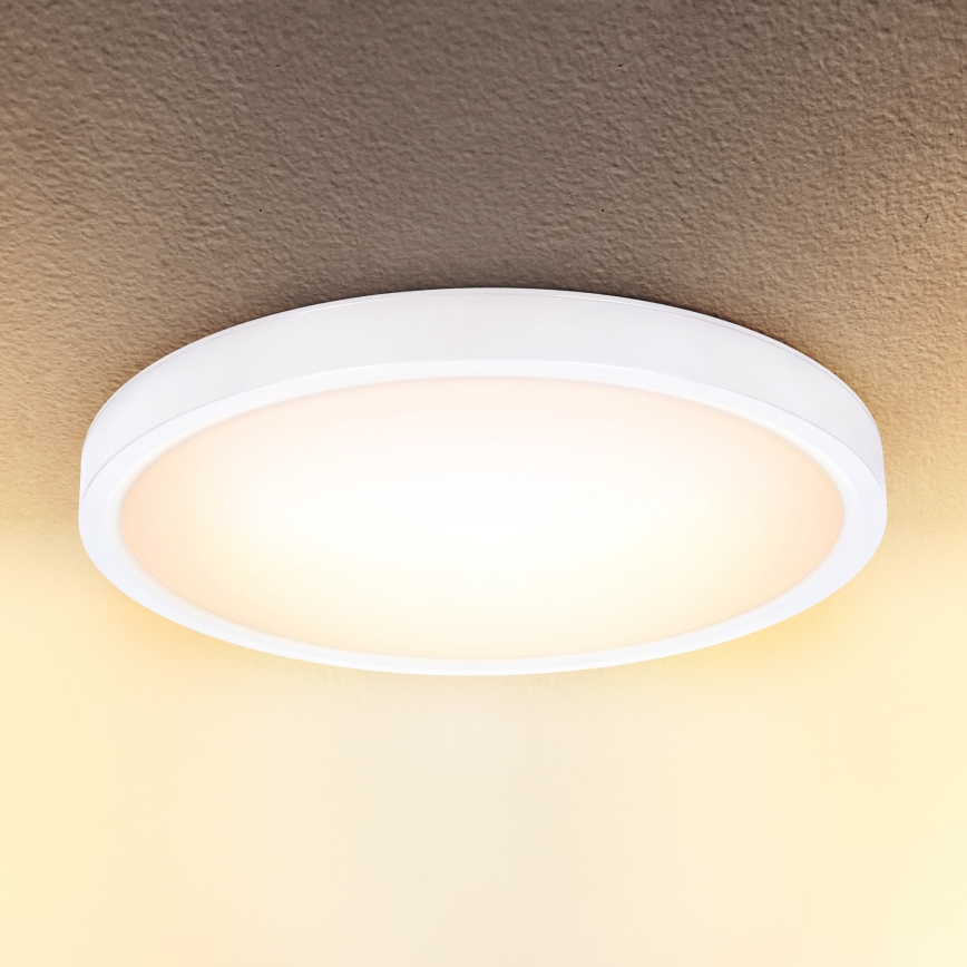 Brilagi - Светодиодный потолочный светильник с регулированием яркости ESTELA LED/36W/230V 3000-6500K диаметр 30 см белый + дистанционное управление