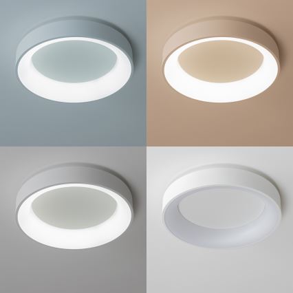 Brilagi - Светодиодный потолочный светильник с регулированием яркости FALCON LED/80W/230V 3000-6500K диаметр 60 см белый + дистанционное управление