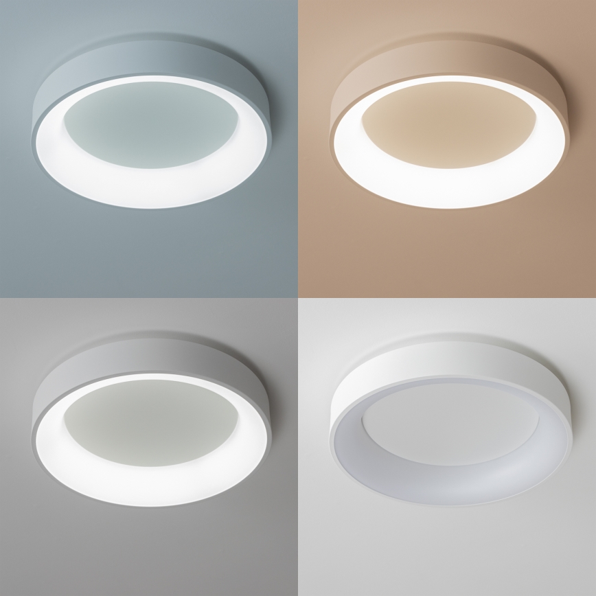 Brilagi - Светодиодный потолочный светильник с регулированием яркости FALCON LED/80W/230V 3000-6500K диаметр 60 см белый + дистанционное управление
