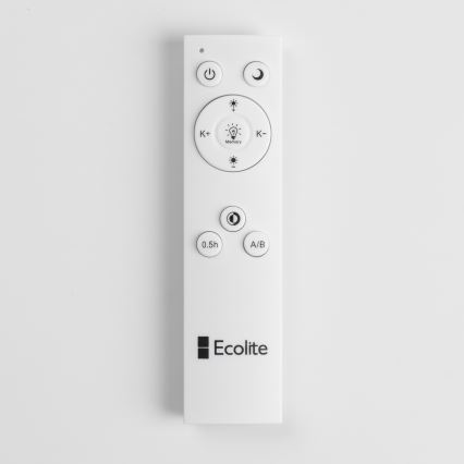 Brilagi - Светодиодный потолочный светильник с регулированием яркости FALCON LED/80W/230V 3000-6500K диаметр 60 см черный + дистанционное управление