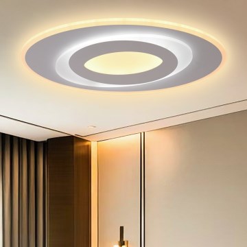 Brilagi - Светодиодный потолочный светильник с регулированием яркости MODERN LED/45W/230V 2700-6500K 20x40 см + дистанционное управление