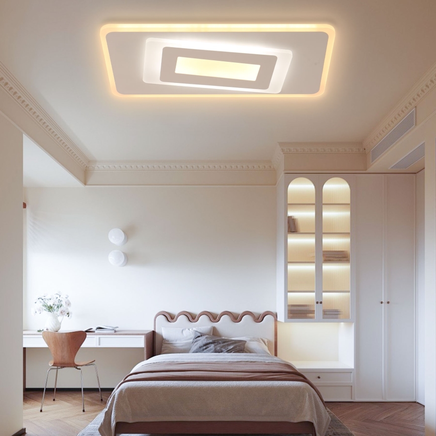Brilagi - Светодиодный потолочный светильник с регулированием яркости MODERN LED/51W/230V 2700-6500K + дистанционное управление