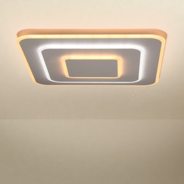 Brilagi - Светодиодный потолочный светильник с регулированием яркости MODERN LED/72W/230V 2700-6500K 46,6x46,6 см + дистанционное управление