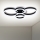 Brilagi - Светодиодный потолочный светильник с регулированием яркости ORBITS LED/49W/230V 3000/4000/6000K + дистанционное управление