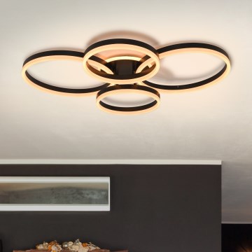 Brilagi - Светодиодный потолочный светильник с регулированием яркости ORBITS LED/52W/230V 3000/4000/6000K + дистанционное управление