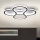 Brilagi - Светодиодный потолочный светильник с регулированием яркости ORELLI LED/53W/230V 3000/4000/6000K + дистанционное управление
