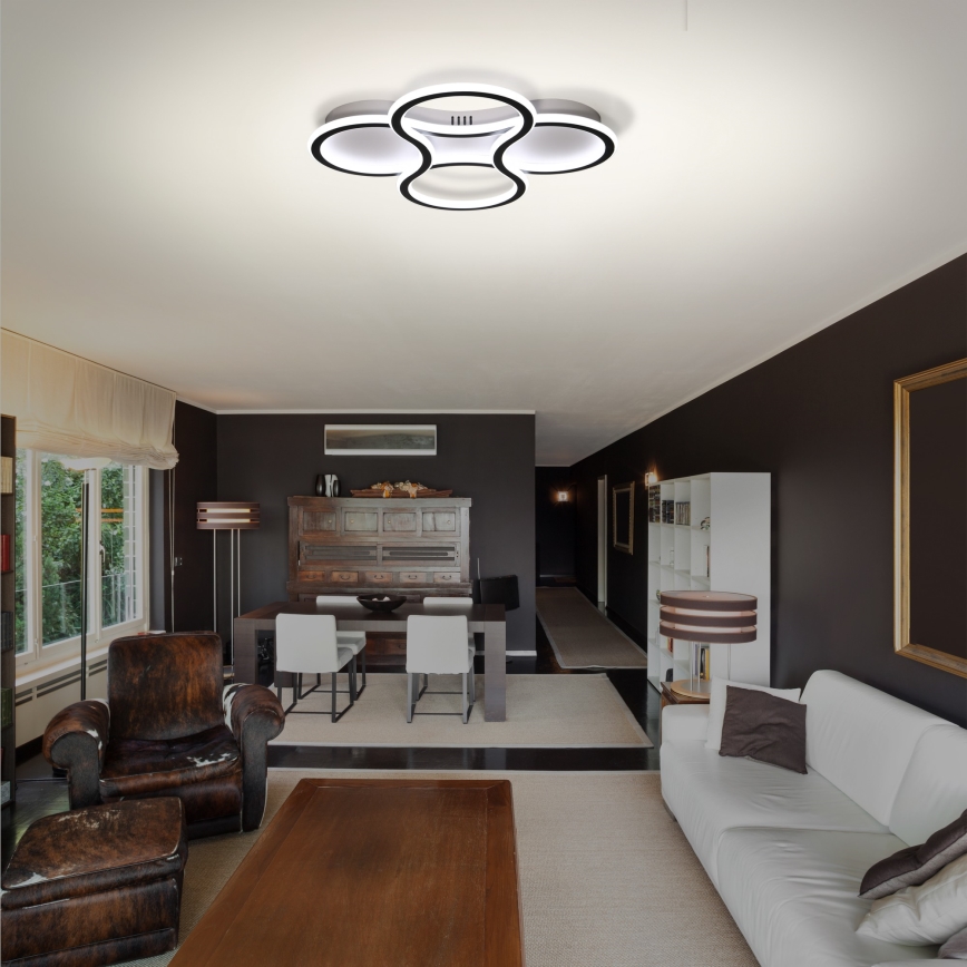 Brilagi - Светодиодный потолочный светильник с регулированием яркости ORELLI LED/53W/230V 3000/4000/6000K + дистанционное управление