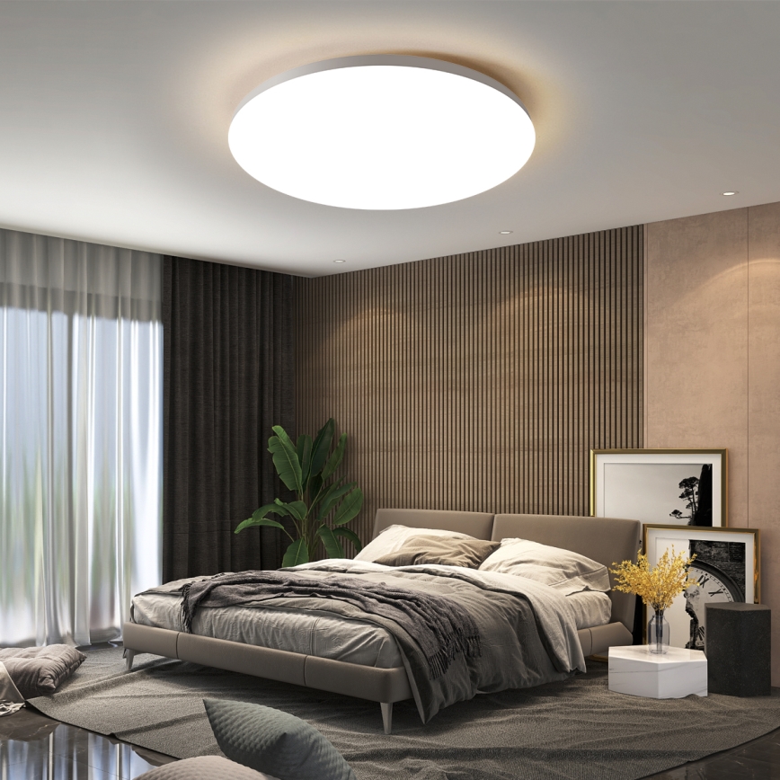 Brilagi - Светодиодный потолочный светильник с регулированием яркости SMART LED/24W/230V 2700-6500K Wi-Fi Tuya + дистанционное управление