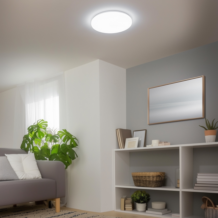 Brilagi - Светодиодный потолочный светильник с регулированием яркости SMART LED/24W/230V 2700-6500K Wi-Fi Tuya + дистанционное управление