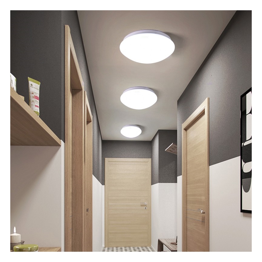 Brilagi - Светодиодный потолочный светильник с регулированием яркости SMART LED/24W/230V 2700-6500K Wi-Fi Tuya + дистанционное управление