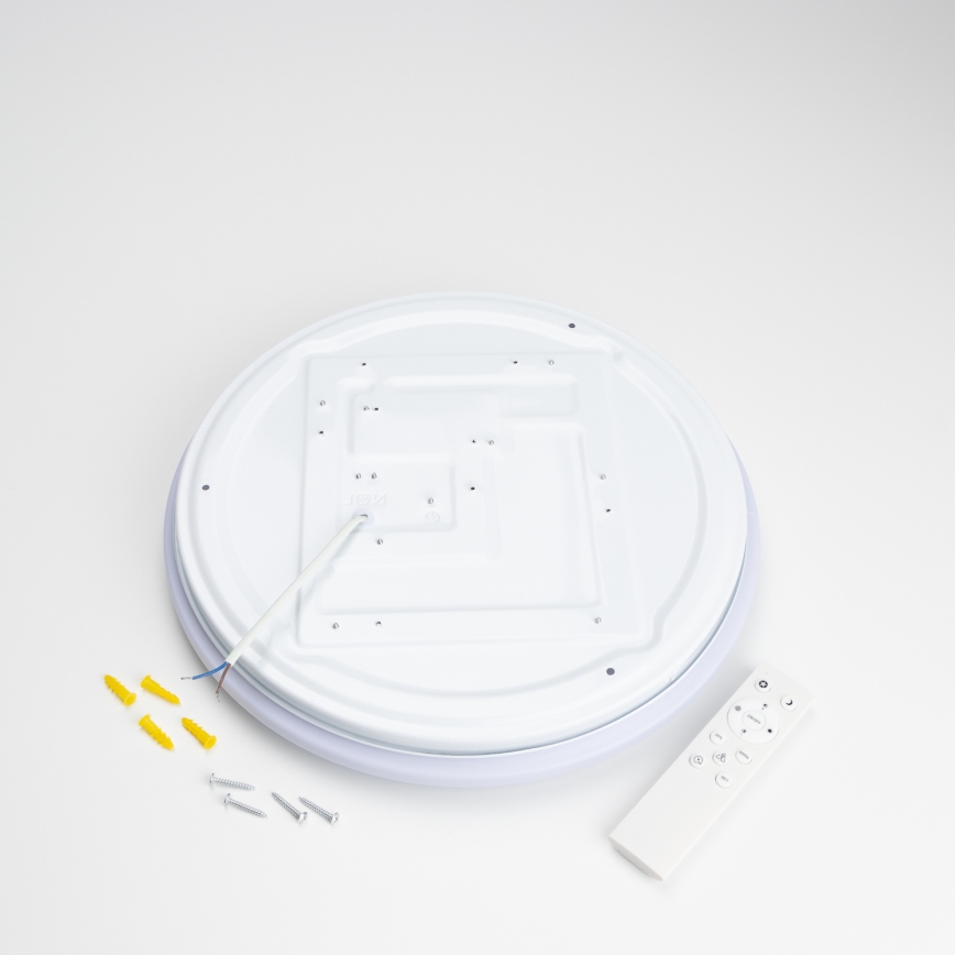 Brilagi - Светодиодный потолочный светильник с регулированием яркости SMART LED/24W/230V 2700-6500K Wi-Fi Tuya + дистанционное управление