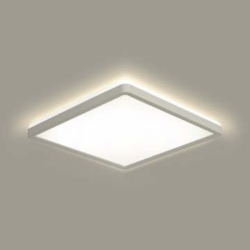 Brilagi - Светодиодный потолочный светильник с регулированием яркости ULTRA SLIM LED/18W/230V 2700-6500K 30x30 см белый + дистанционное управление