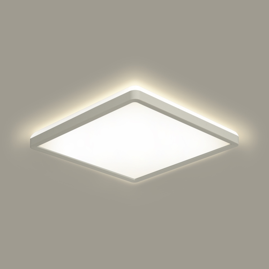 Brilagi - Светодиодный потолочный светильник с регулированием яркости ULTRA SLIM LED/18W/230V 2700-6500K 30x30 см белый + дистанционное управление