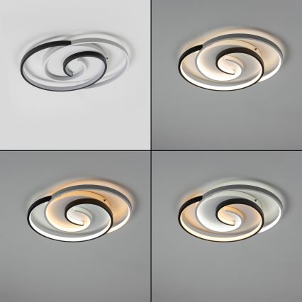 Brilagi - Светодиодный потолочный светильник с регулированием яркости VELO LED/70W/230V 3000-6500K + дистанционное управление