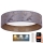 Brilagi - Светодиодный потолочный светильник с регулированием яркости VELVET SMART LED/36W/230V диаметр 55 см 2700-6500K Wi-Fi Tuya серый/золотой + дистанционное управление