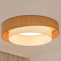 Brilagi - Светодиодный потолочный светильник SHINE LED/24W/230V диаметр 60 см бежевый/кремовый