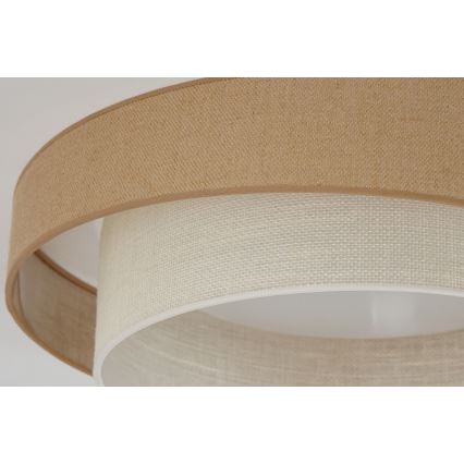 Brilagi - Светодиодный потолочный светильник SHINE LED/24W/230V диаметр 60 см бежевый/кремовый